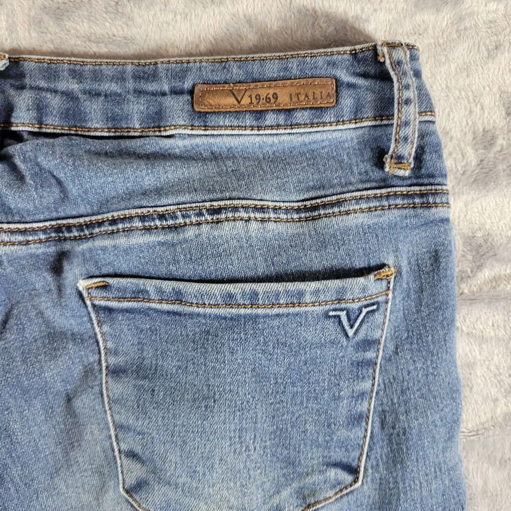 Versace Jeans Womens 6x35 V1969 Italia Abbigliamento Sportivo SRL‎ Skinny Blue - Picture 3 of 10